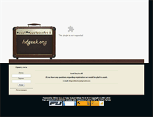 Tablet Screenshot of hdgeek.org